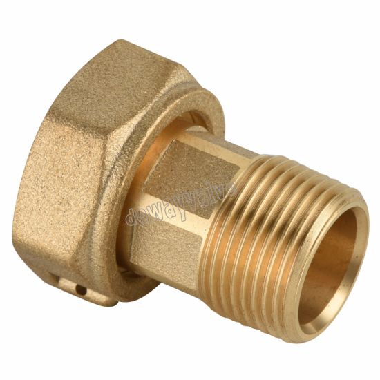 Cw625n 5/8 Inch Brass Water Meter Coupling