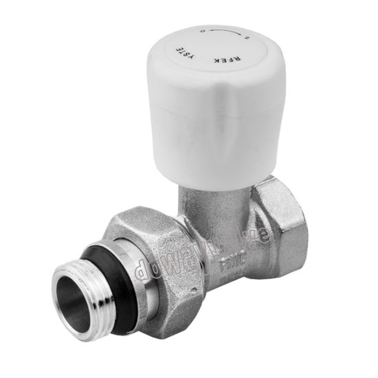 Angle Radiator Valves with ABS Handle (DW-RV008)