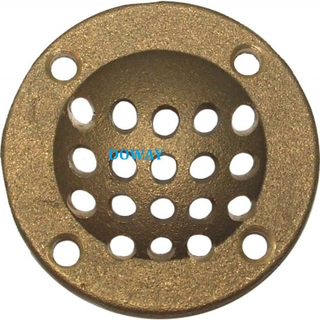OEM Seaflow Brass Round Intake Strainer Grate (Drilled / 60mm OD) （DW-BF012）