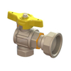 Heavy Type Gas Full-Bore Ball Valve with Yellow T-Handle （DW-GB006）
