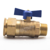 600wog Bronze Ball Valve with PE End (DW-BV027)