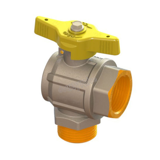 Gas Full-Bore Ball Valve with Compression Fitting for PE Pipe （DW-GB001）
