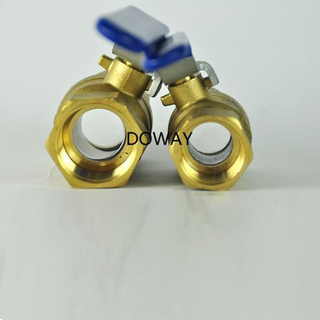 China Factory Custom Forged Brass Body Full Port Ball Valve （DW-LB087）