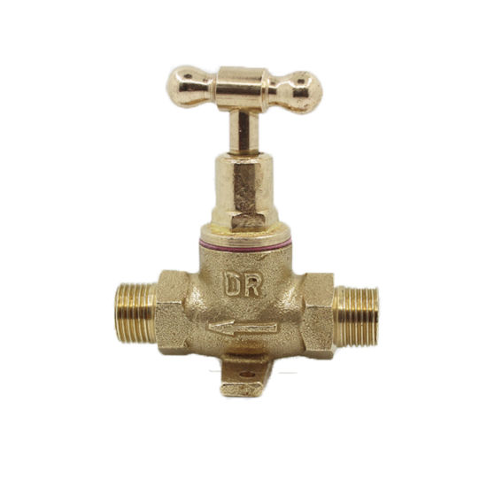 China Factory OEM High Qualiy PPR Angle Brass Core Stop Valve(DWS103)