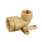 Brass Compression Fitting for PE Pipe Female Elbow