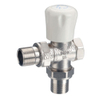 Thread End Forged Nickle Plated Brass Thermostatic Radiator Valve （DW-RV018）