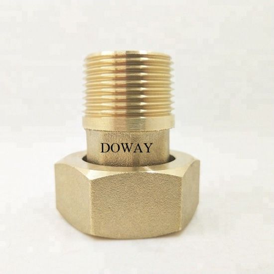 Factory Customized Size Eco Brass Bronze Water Meter Accoseries Fittings （DW-WC026）