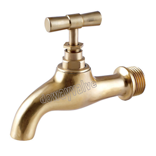 Polished Long Design Brass Water Tap(DW-BC320)