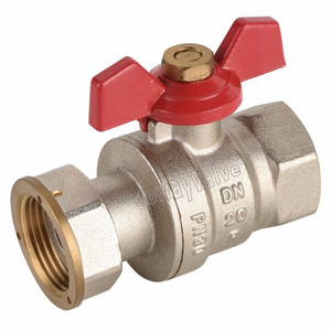China Manufacturer Wholesales Nickel Plated Brass Ball Valve with Union （DW-B275）