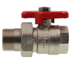 Pn30 Full Port Steel T Handle Ball Valve with Union (DW-B253)