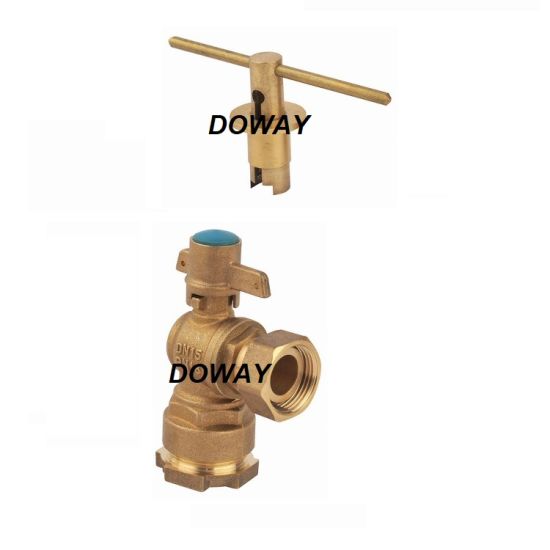 OEM Factory Anti-Theft Lockable Ball Valve for Water Meter （DW-LB031）