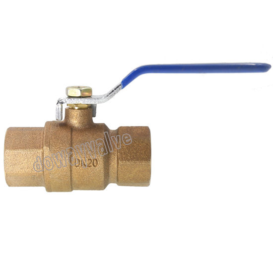 Steel Handle Bronze Flanged Seacock Valve