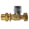High Quality Dzr Brass Water Meter Valve with Square Head （DW-LB018）