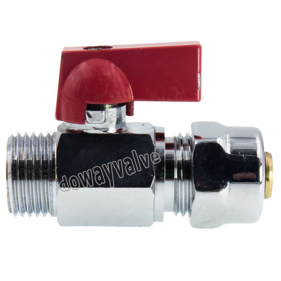 Chroming Plated Mini Ball Valves with Removable Handles （DW-B375）