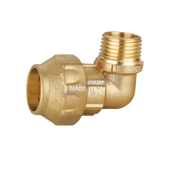 Brass Fitting for Polyethylene Pipe - Tee Coupling