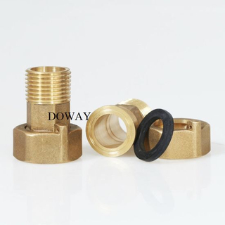 Factory Customized Brass Water Meter Connectors for Water Meters （DW-WC022）