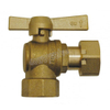 Pehd / Swivel Nut Straight Brass Ball Valve for Water Meter （DW-LB035）
