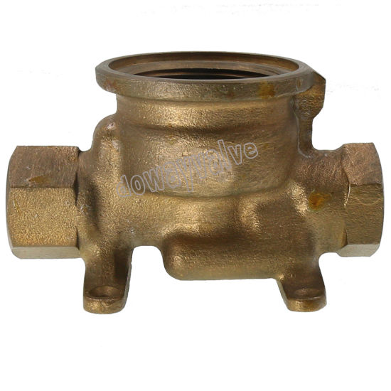 High Quality Dzr Brass Water Meter Valve with Square Head （DW-LB018）
