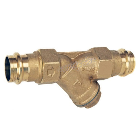 Pn20 Brass Y Strainer with Press Fit (DW-YS010)