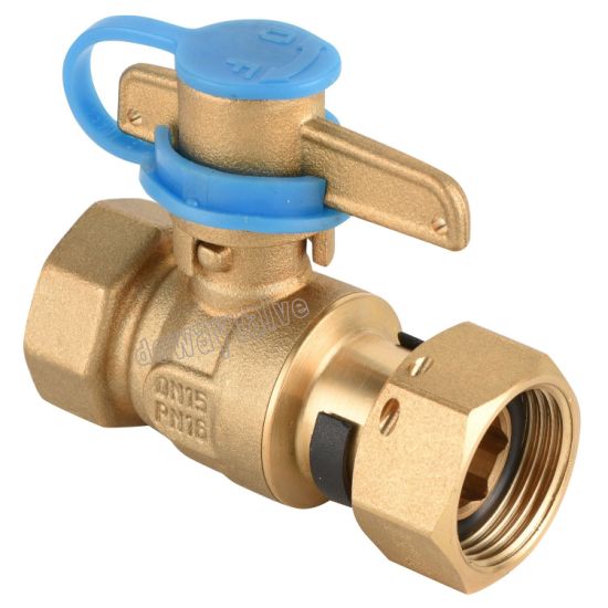 Factory Custom Acs Approved Lockable Water Meter Ball Valve （DW-LB026）