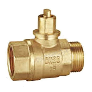Female X Male Thread Brass Electric Ball Valve for Air Condition （DW-EB003）
