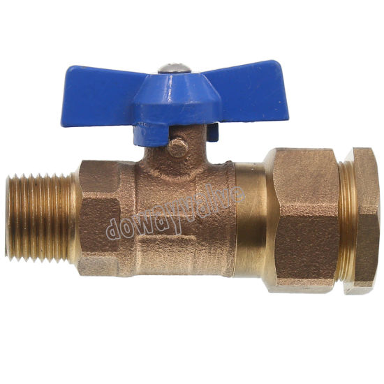 Reduced Bronze Lockable Ball Valve with Screw (DW-BV026)