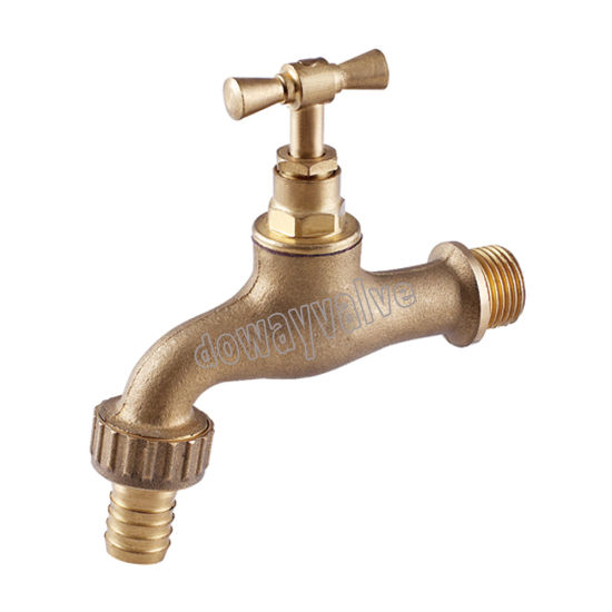 1/2 inch BSP Water Taps with Brass Wall Plate Fixture BS1010-2 