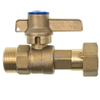 China Supplier High Quality Brass Water Ball Valve with Aluminum Handle （DW-LB032）