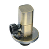 Bathroom Brass Heating Angle Valve with Decorative Cover (DW-AV024)