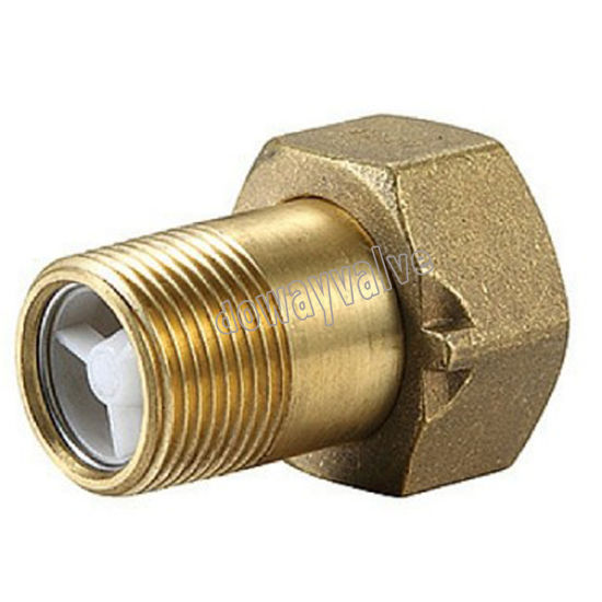 China Supplier Customized High Quality Bronze Connector for Water Meter （DW-WC012）
