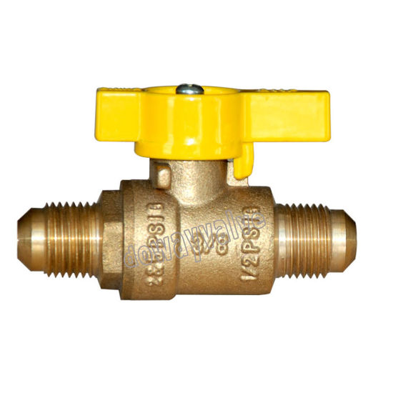 High Quality Brass Gas Ball Valve with NPT Thead