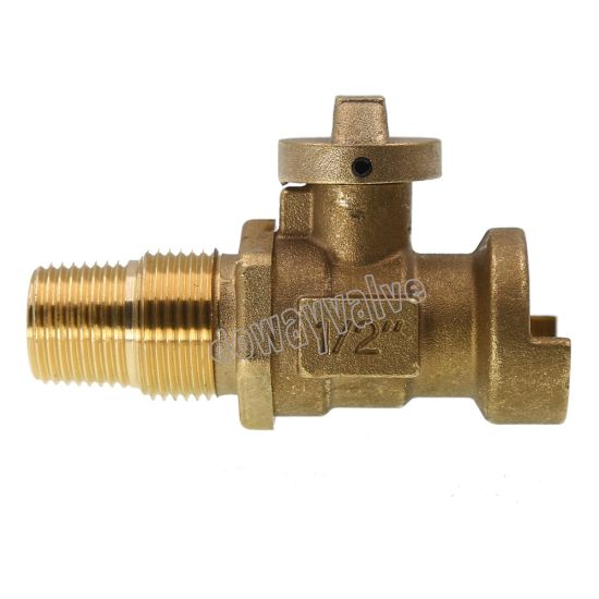 Hose Connected Bronze Water Meter Valve with ISO Manufacturer （DW-LB047）