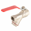 China Factory Pn30 Brass Ball Valve with Strainer (DW-B701)