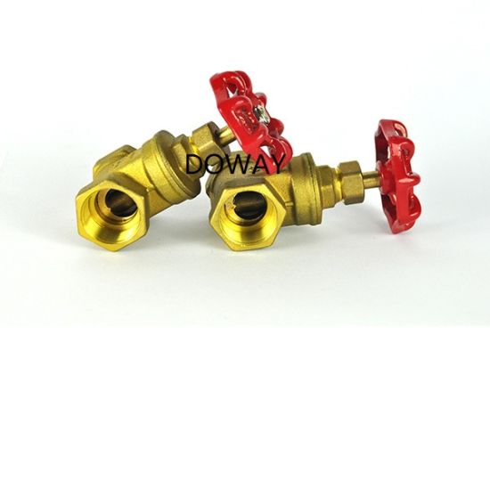 Factory OEM High Qualtiy Female Thread ASTM A351 Brass Gate Valve (DWG110)