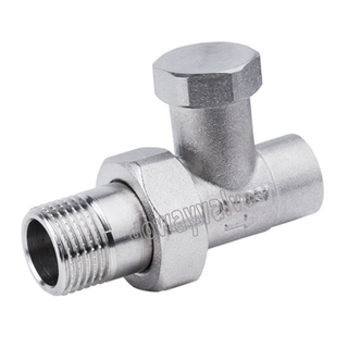Brass Radiator Valves Straight Type Without Handle （DW-RV012）