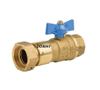 Factory Dzr Ball Valve Straight Coupler with Swivel Nut and Non Return Valve （DW-BV003)