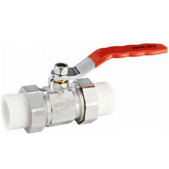 Male Brass PPR Ball Valve with Level Handle (DW-PPV003)