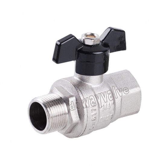 Brass Gas Ball Valve with Butterfly Handle (DW-B235)